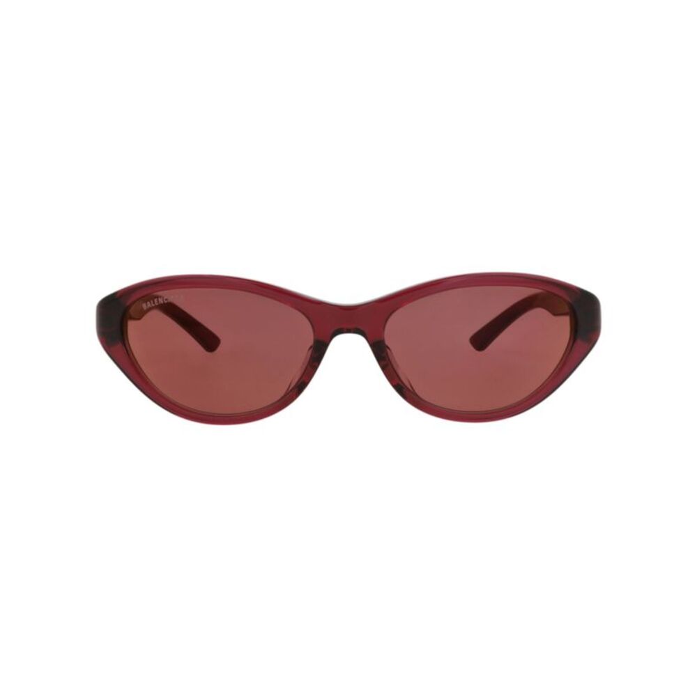 Balenciaga Cat Eye-Frame Recycled Acetate Sunglasses Red Womens